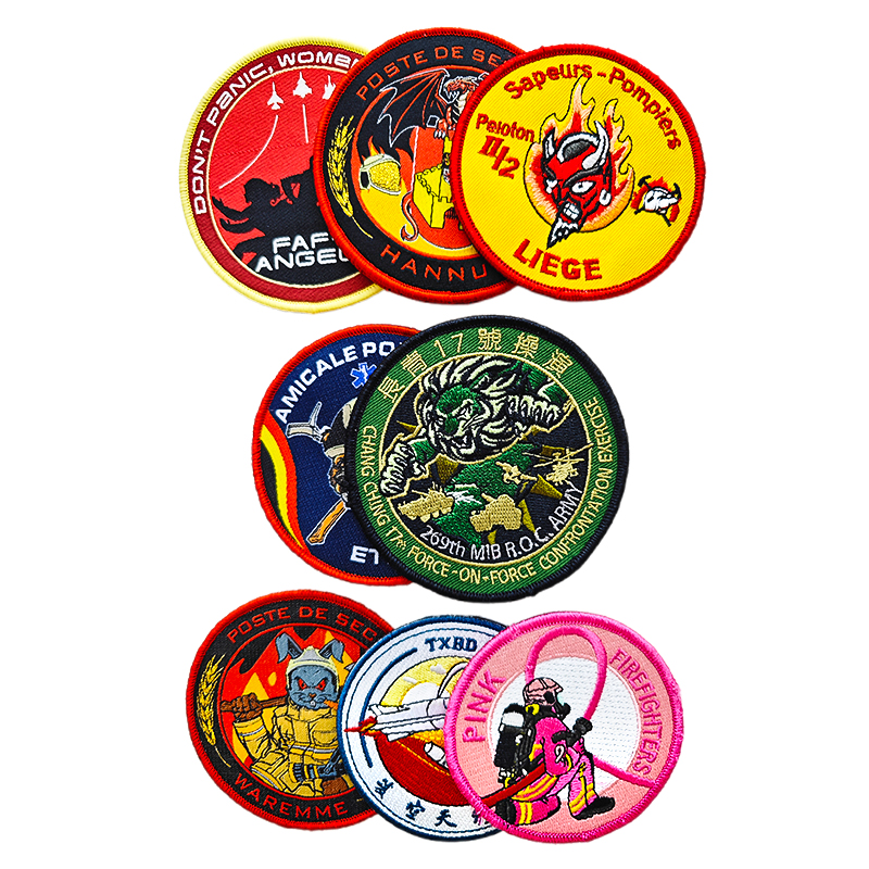 Custom Embroidered Patches – Military, Tactical & Fire Department Designs | OEM from 50pcs