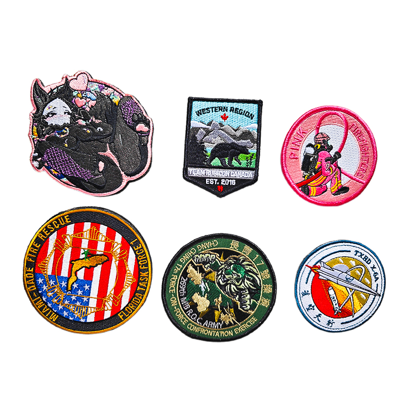 Custom Embroidered Patches – Any Shape, Full Color, Military & Novelty Designs OEM